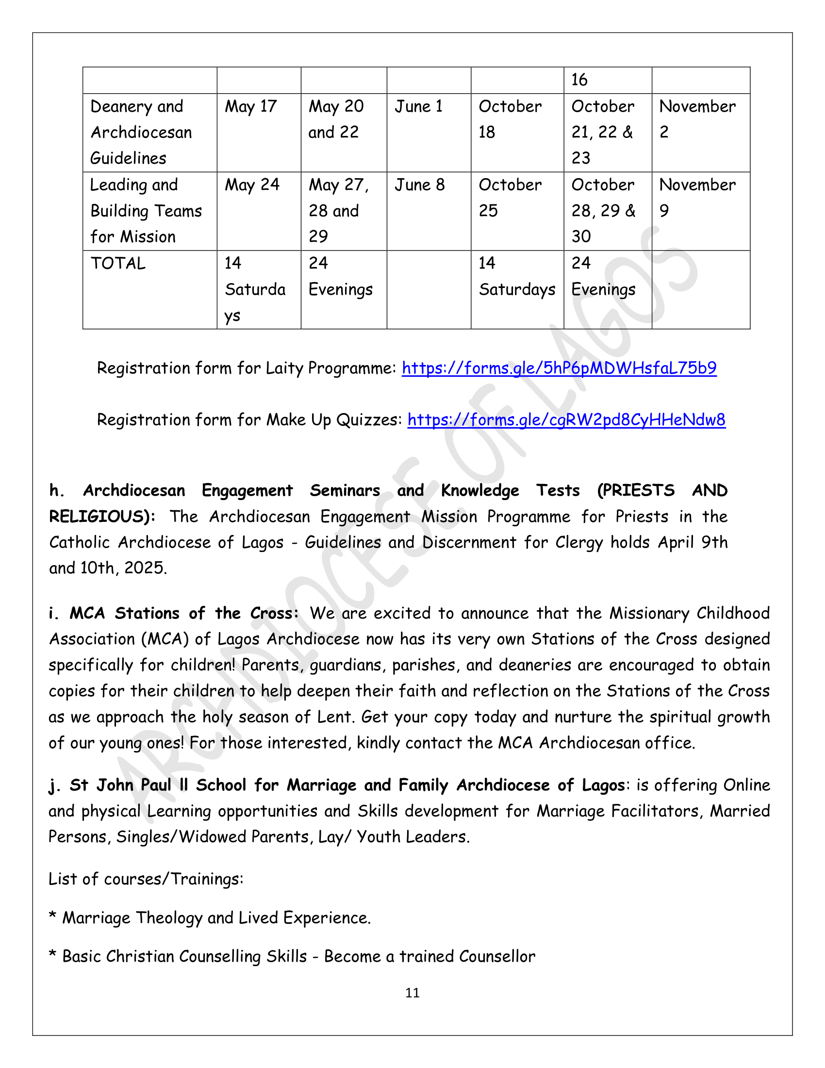 Edited APRIL 2025 CIRCULAR 1-11