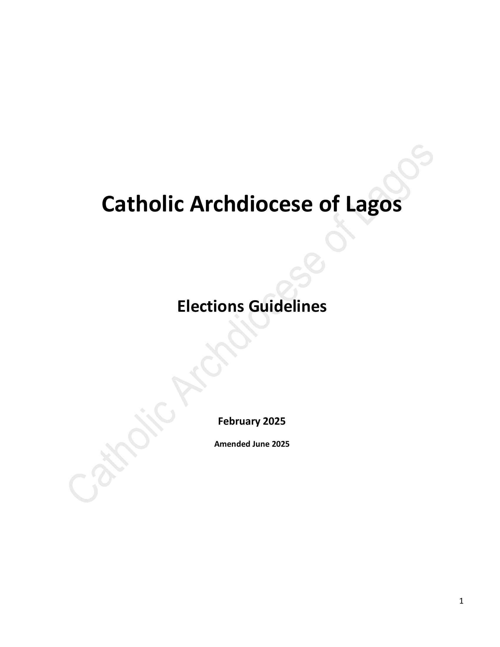 Catholic Archdiocese of Lagos - Elections Guidelines-01
