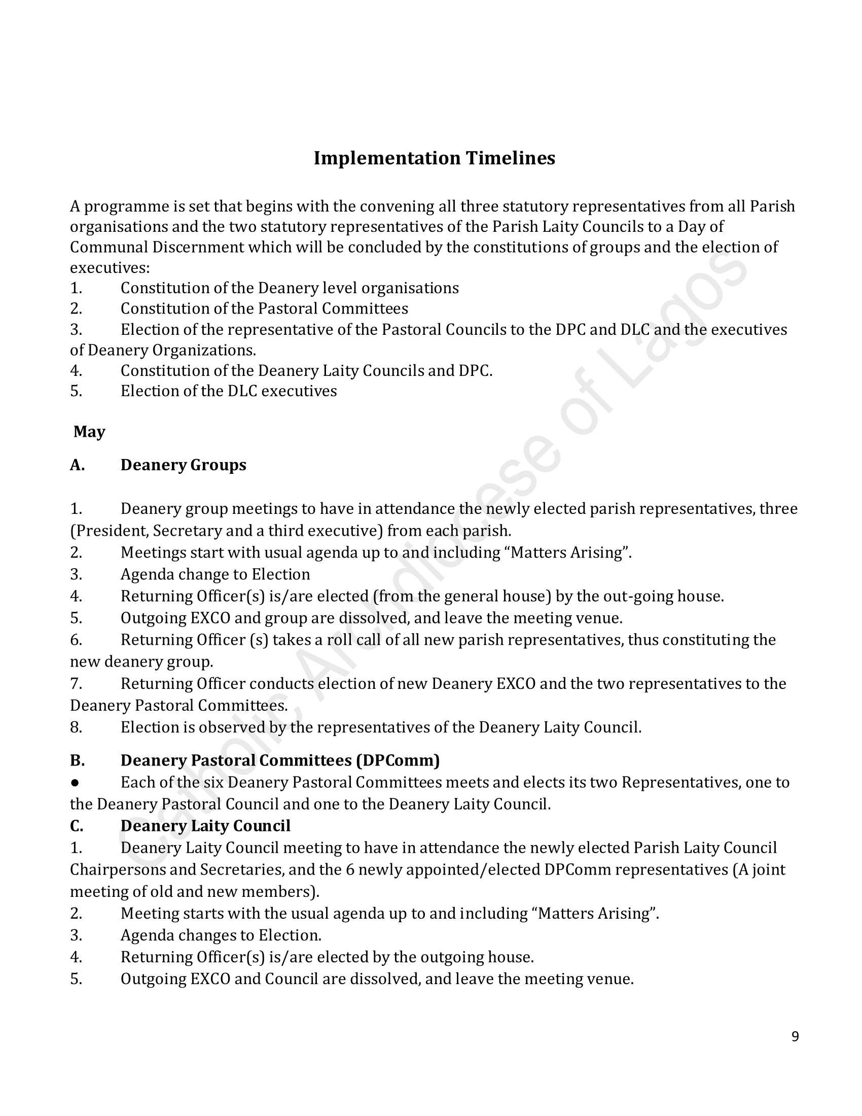 Catholic Archdiocese of Lagos - Elections Guidelines-09