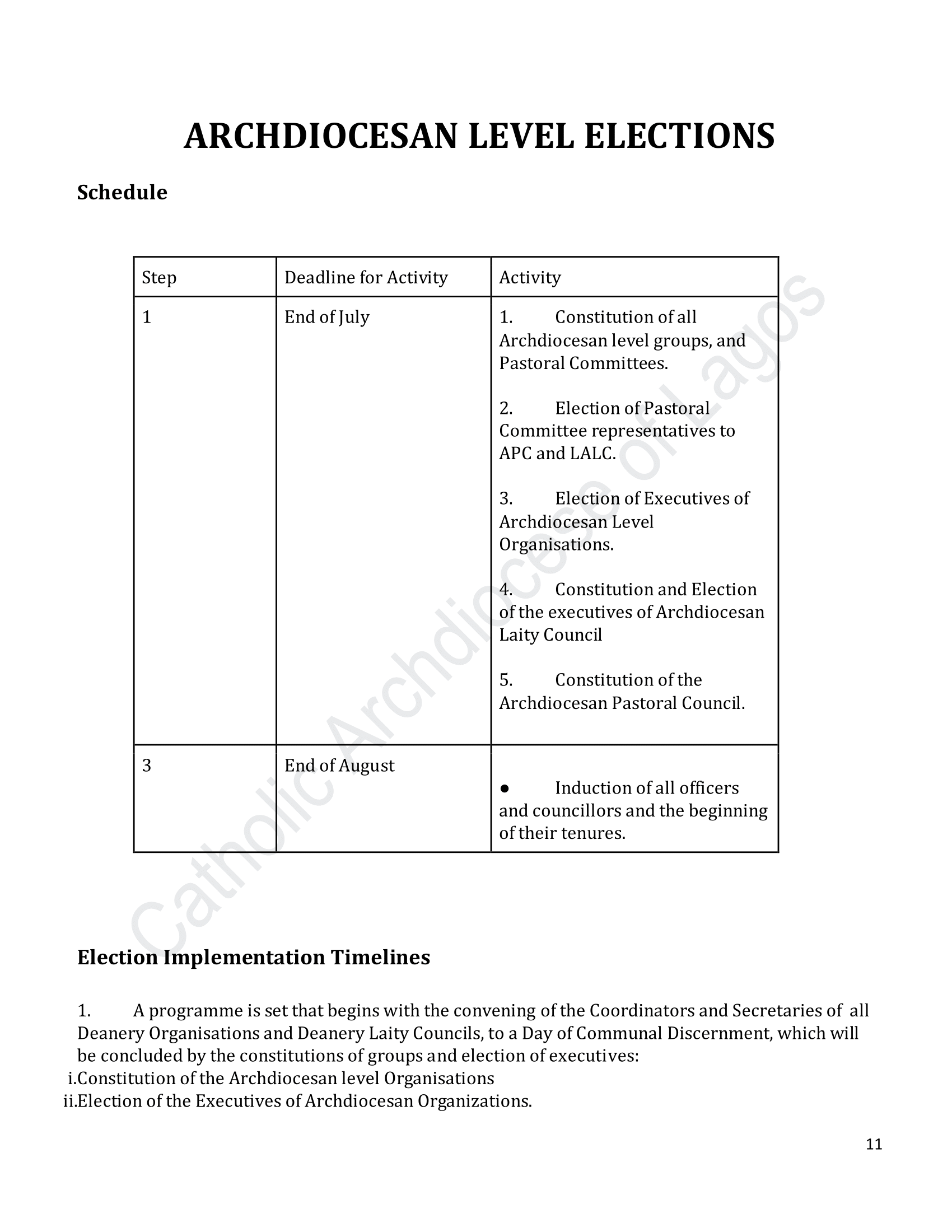 Catholic Archdiocese of Lagos - Elections Guidelines-11